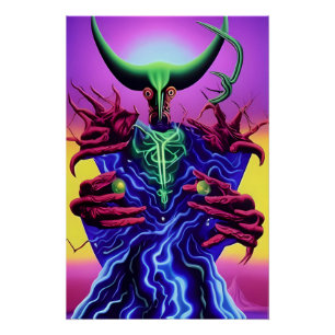 Poster Ball Magic - Ken Gage Surreal Art