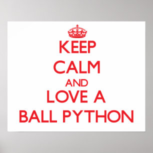 Poster Ball Python
