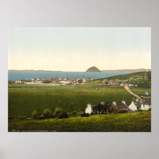 Poster Ballantrae, Ayr, Écosse (Devant)