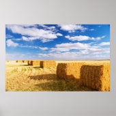 Poster Balle à foin carré (Devant)