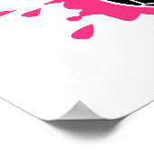 Poster Balle à main rose (Coin)