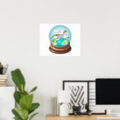Poster Balle de cristal d'été (Bureau à domicile)