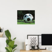 Poster Balle de football 3 (Bureau à domicile)