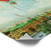 Poster Ballerie au-dessus de Paris (Coin)