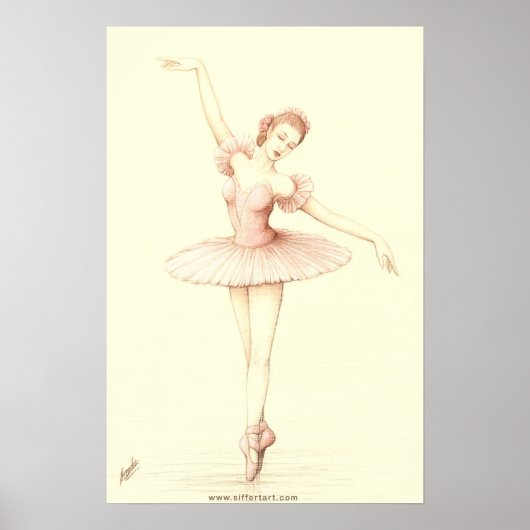 Poster Ballerina (Devant)
