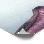 Poster Ballerina avec Fleur (Coin)