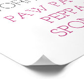 Poster Ballerina Milestone Jolie danseuse fille (Coin)