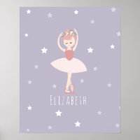 Ballerina Stars Bébé Fille pourpre Nursery