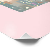 Poster Ballerina Whimsical Twirling sur les lumières de l (Coin)