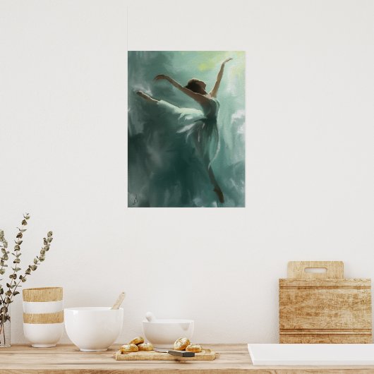 Poster ballerine (Cuisine)