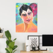 Poster ballerine (Bureau à domicile)