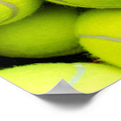 Poster Balles de tennis (Coin)