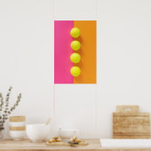 Poster Balles de tennis (Cuisine)
