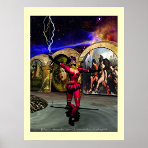 Poster BALLET ANDROID, Science-fiction