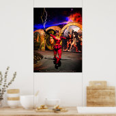 Poster BALLET ANDROID, Science-fiction (Cuisine)