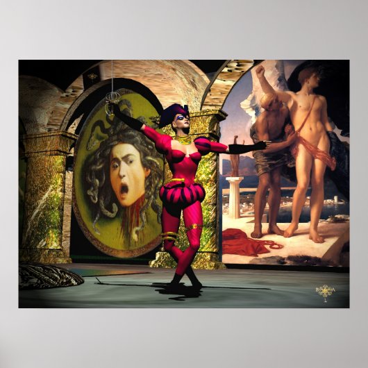Poster BALLET ANDROÏDE, Science-fiction (Devant)