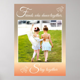 Poster Ballet Best Friends Danse Citation & Photo