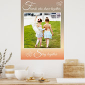 Poster Ballet Best Friends Danse Citation & Photo (Cuisine)