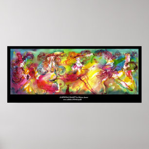 Poster BALLET CARNAVAL / Mascarade vénitienne, Danse, Mus