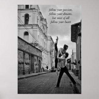 Poster Ballet Dance van Gabriel Davalos