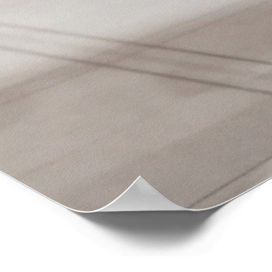 Poster Ballet Dancer en Pointe, Pieds, Chaussures en Sati (Coin)