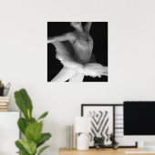 Poster Ballet - Danse - Ballerina 9 - Noir & Blanc (Bureau à domicile)