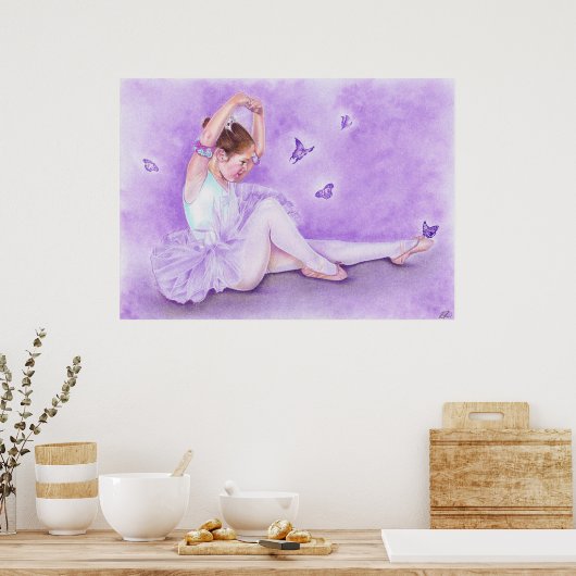 Poster Ballet De Papillon (Cuisine)