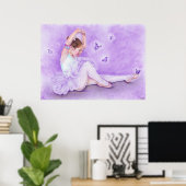 Poster Ballet De Papillon (Bureau à domicile)