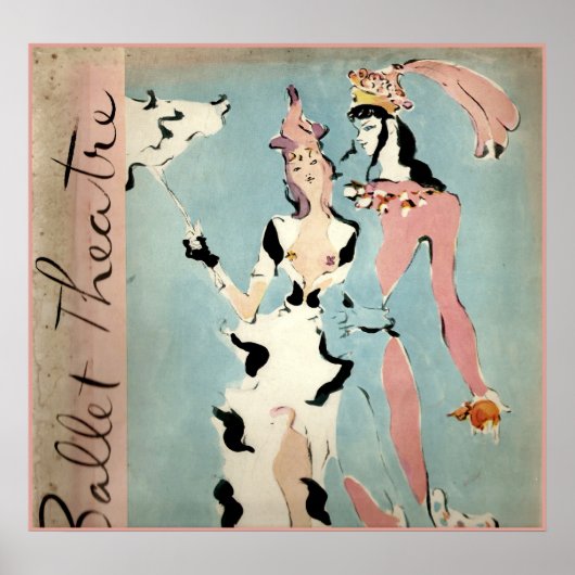 Poster Ballet et théâtre (Devant)