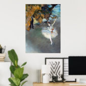 Poster Ballet - l'etoile - Edgar Degas - 1878 (Bureau à domicile)