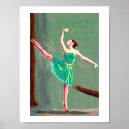 Poster Ballet Love Art (Devant)
