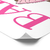 Poster BALLET Pink Tutu Girl Ballerina Dance Studio (Coin)