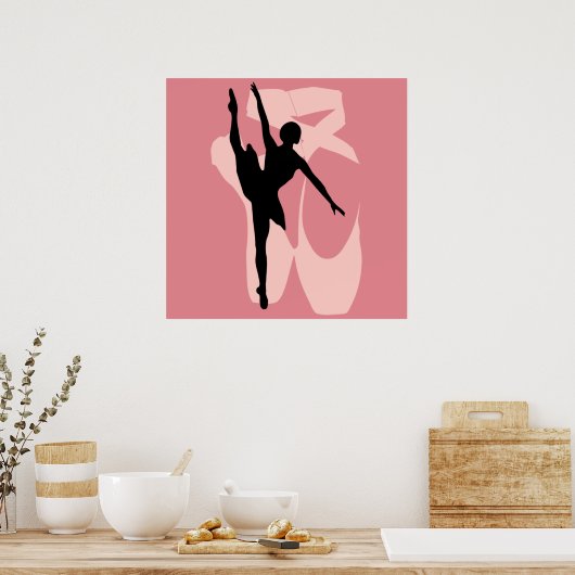 Poster Ballet Pointe (Cuisine)