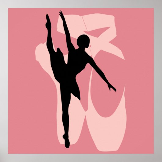 Poster Ballet Pointe (Devant)