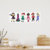 Poster Ballet Tap Jazz Lyrique Hiphop Acro Dance Studio (Cuisine)