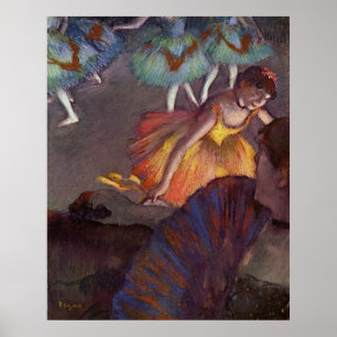 Poster Ballet vu d'une boîte - Edgar Degas - 1885