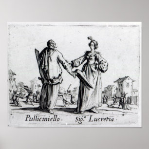 Poster Balli de Sfessania, c.1622 2