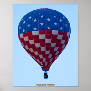 Poster Ballon 6822 Étoiles et Bandes