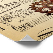 Poster Ballon à air chaud à ailes de vapeur (Coin)