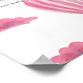 Poster Ballon à air chaud - Boissons (Coin)