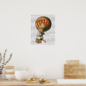 Poster Ballon à air chaud Italia (Cuisine)