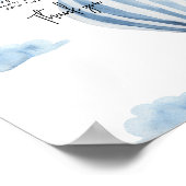 Poster Ballon à air chaud - Jeu de Déchets (Coin)