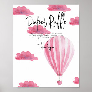Poster Ballon à air chaud - Jeu de Déchets