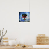 Poster Ballon à air chaud | L'automne est dans l'air (Cuisine)
