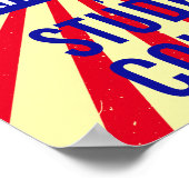 Poster ballon de basket-ball Voter Sport-Thème Voter Post (Coin)