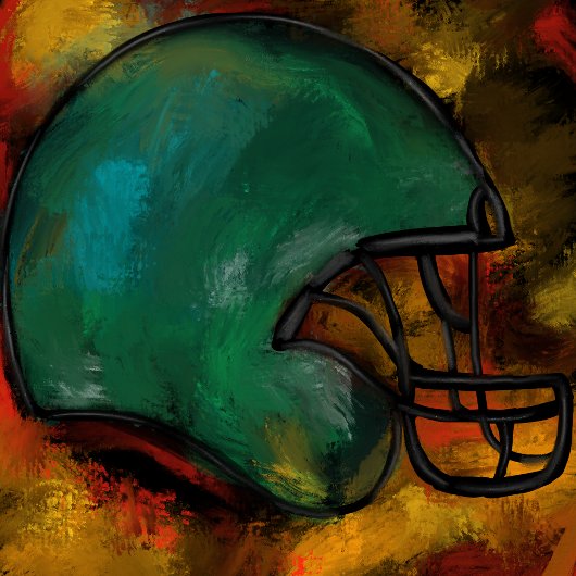 POSTER BALLON DE FOOT AMÉRICAIN