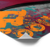 POSTER BALLON DE FOOT AMÉRICAIN (Coin)