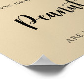 Poster Ballon éléphant - devinez combien d'arachide (Coin)