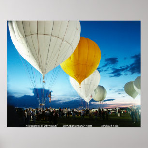 Poster Ballon Race/GBTAC14 de gaz