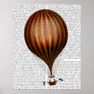 Poster Ballon Royal Nassau à air chaud